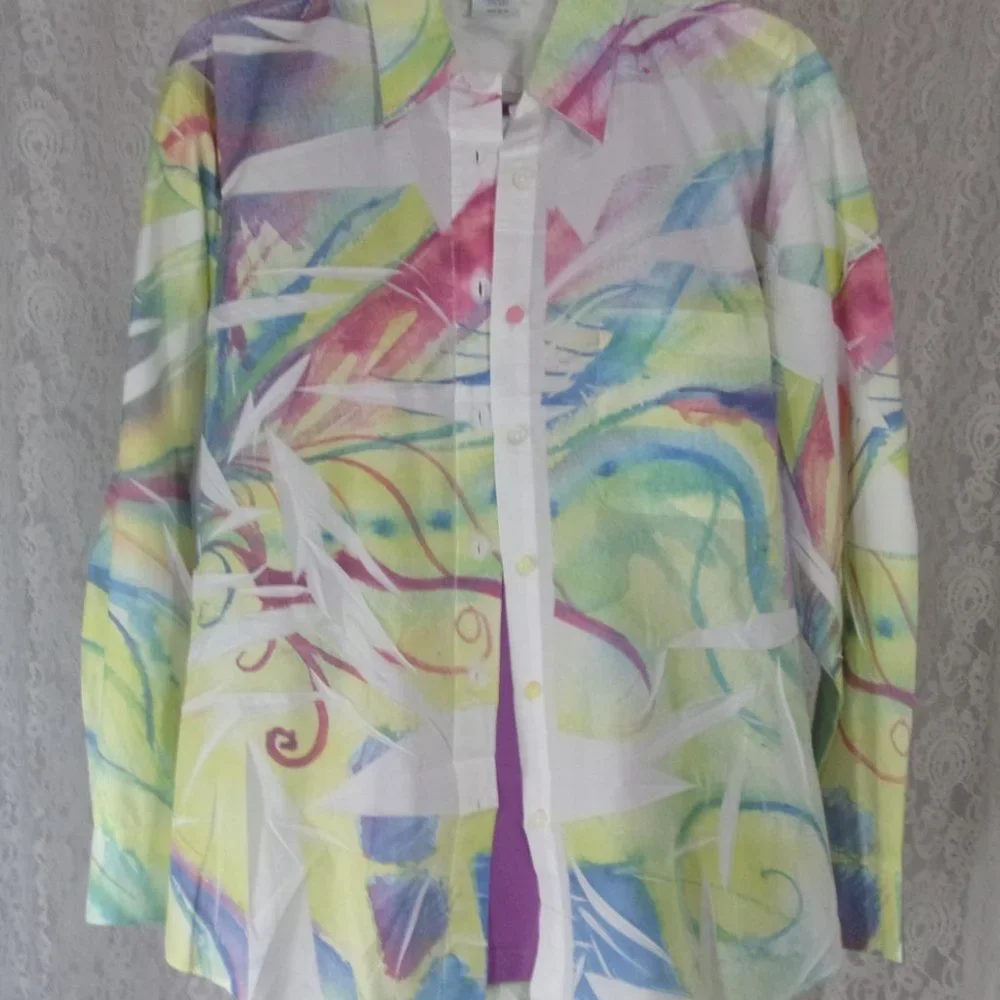 Tie Dyed Oversize Classic Shirt Bonus FREE Tank By Frame Up